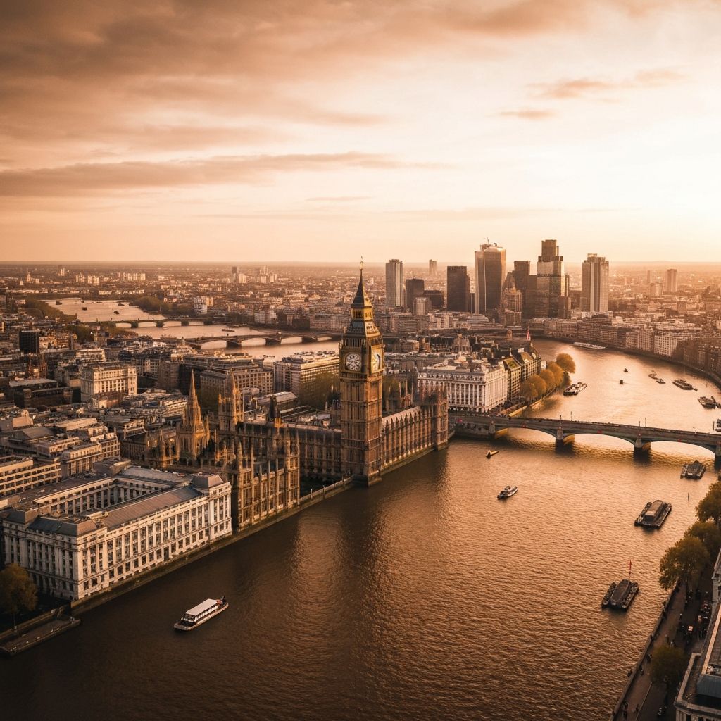 Private jet destination: London