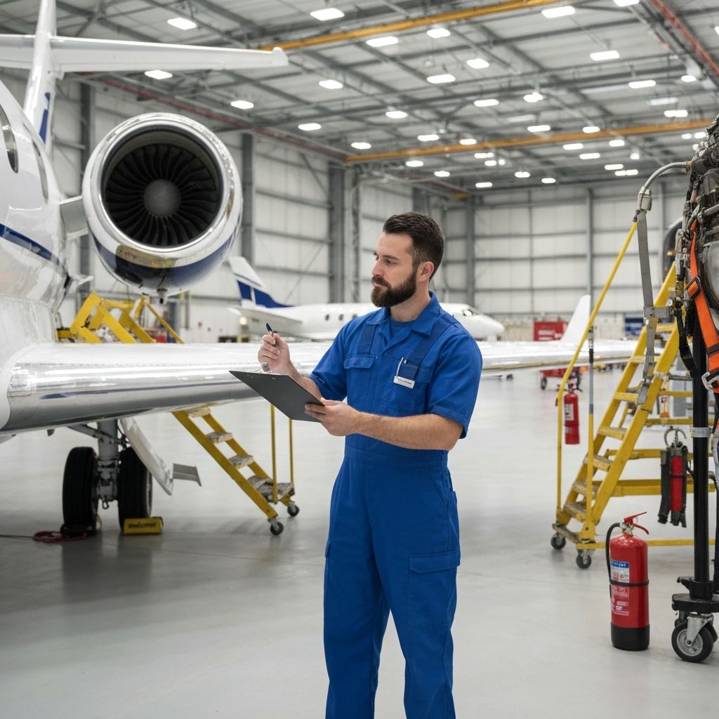 Aircraft safety inspection